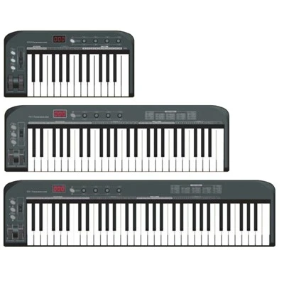 MIDI stjórnandi hljómborð